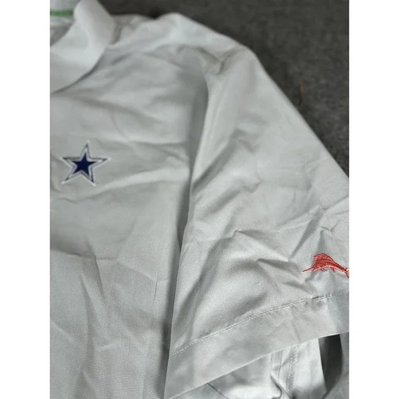 NWT Men's Tommy Bahama Dallas Cowboys Coconut Point Tropical Shirt XXXL - Picture 5 of 10